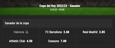 ganador copa del rey 2023 en bwin