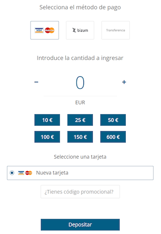 como depositar en 1xbet